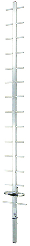 UHF 15 element square boom scaled Yagi, aluminium, 520-700MHz, specify 50MHz, 14dBd – 2.55m